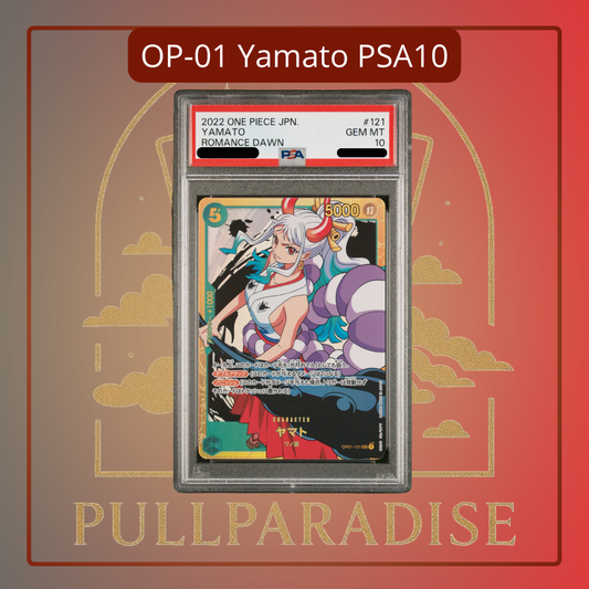 One Piece - Yamato OP01-121 PSA10 JAP