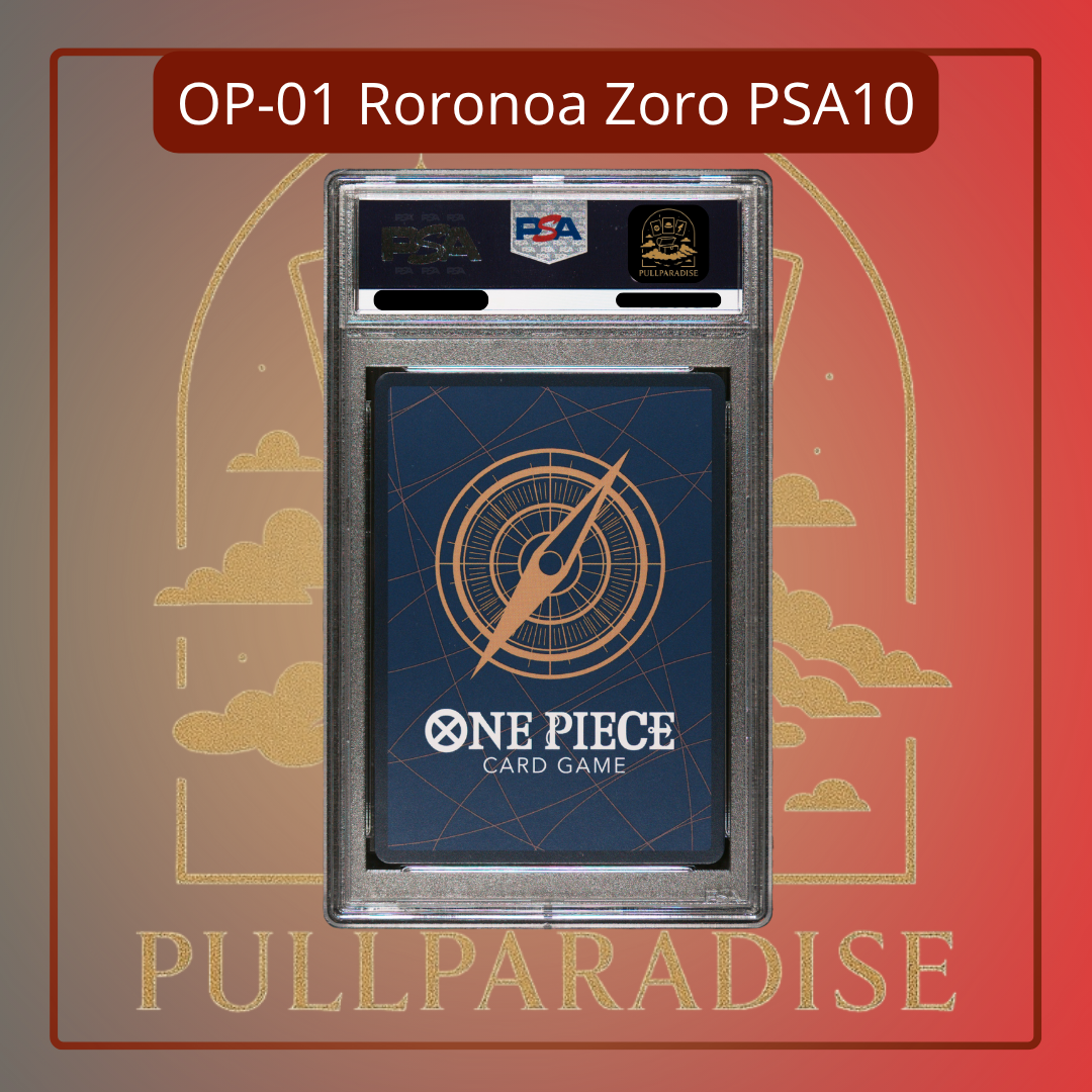 One Piece - Roronoa Zoro OP01-025 PSA10 JAP