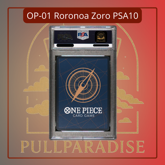 One Piece - Roronoa Zoro OP01-025 PSA10 JAP