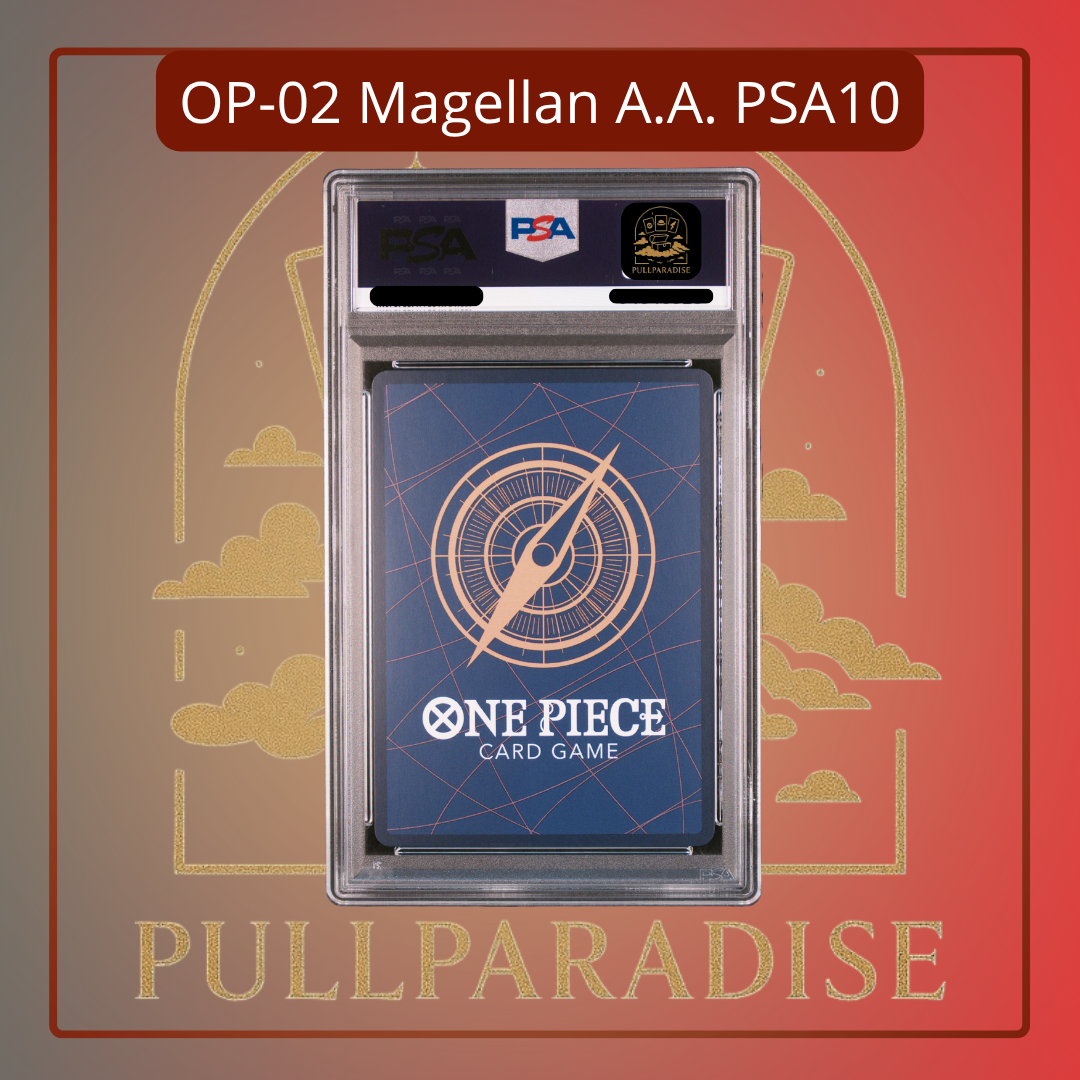 One Piece - Magellan Alt. Art OP02-085 PSA10 JAP