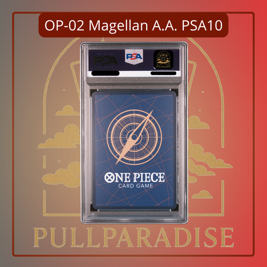 One Piece - Magellan Alt. Art OP02-085 PSA10 JAP