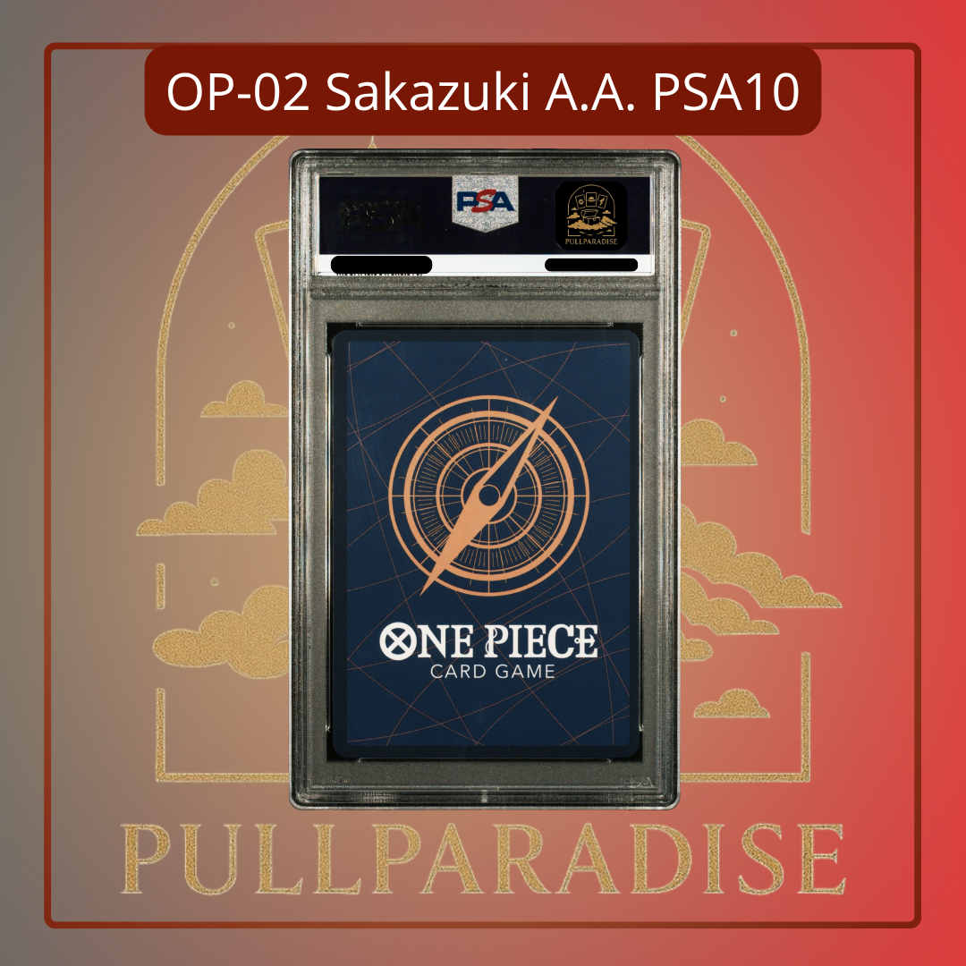 One Piece - Sakazuki Alt. Art OP02-099 PSA10 JAP