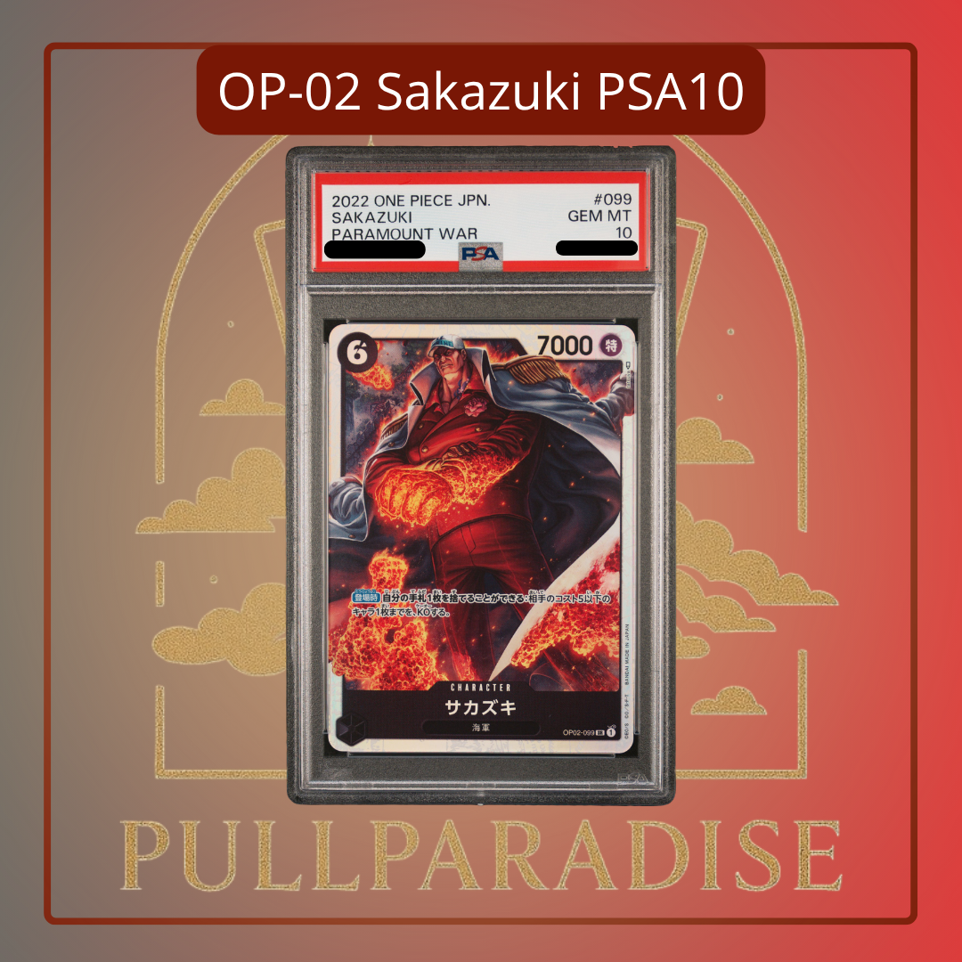 One Piece - Sakazuki OP02-099 PSA10 JAP