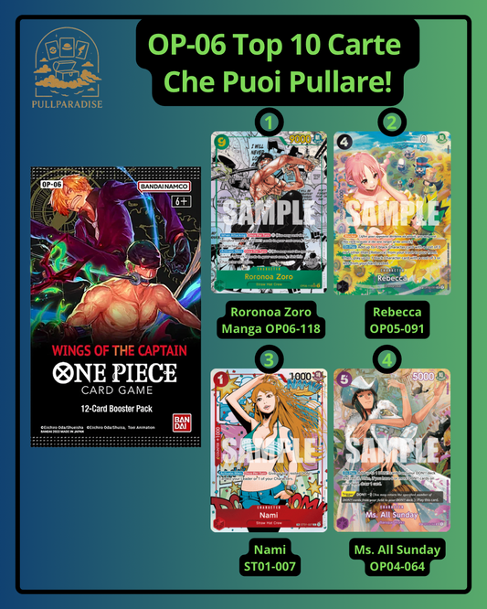 One Piece - OP-06 Wings Of The Captain Booster Box ENG