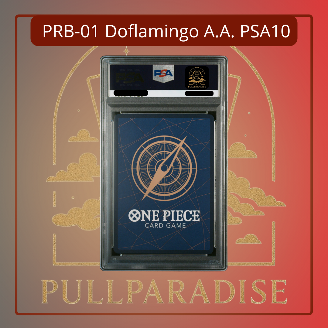 One Piece - Donquixote Doflamingo Alt. Art PRB01-031 PSA10 JAP