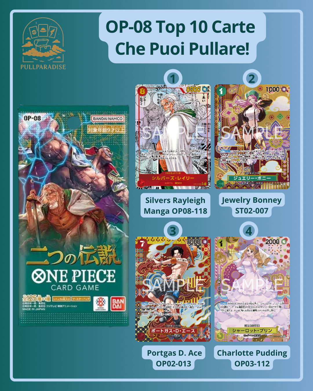 One Piece - OP-08 Two Legends Booster Box JAP