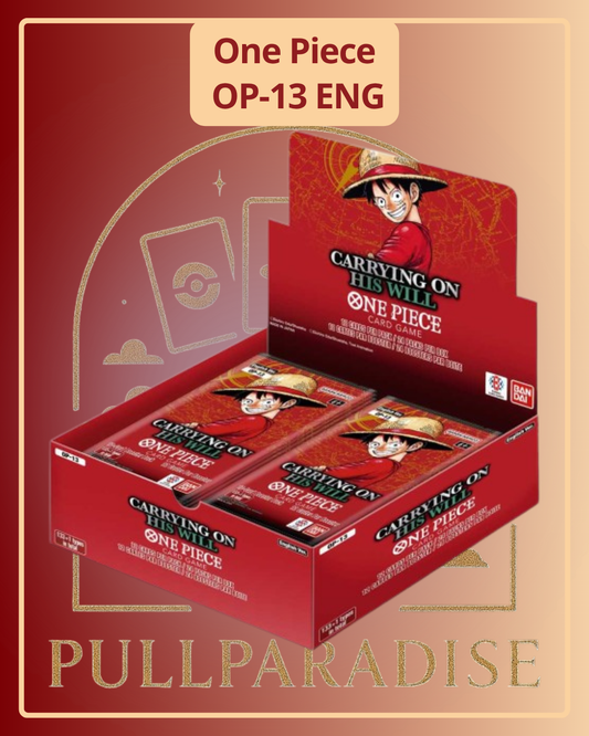 One Piece - OP-13 Carrying on His Will Booster Box Eng PREORDER