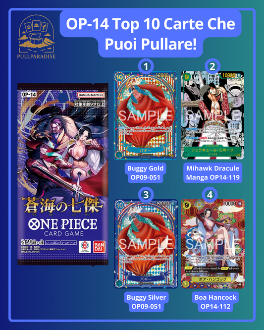 One Piece - OP-14 The Azure Sea’s Seven Booster Box Jap