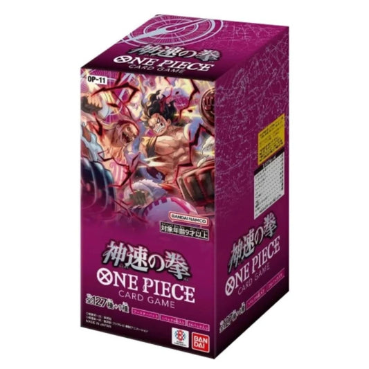 One Piece - OP-11 A Fist of Divine Speed Booster Box JAP