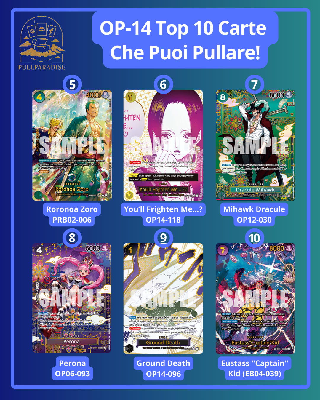 One Piece - OP-14 The Seven Warlords of the Sea Paper Pack Eng