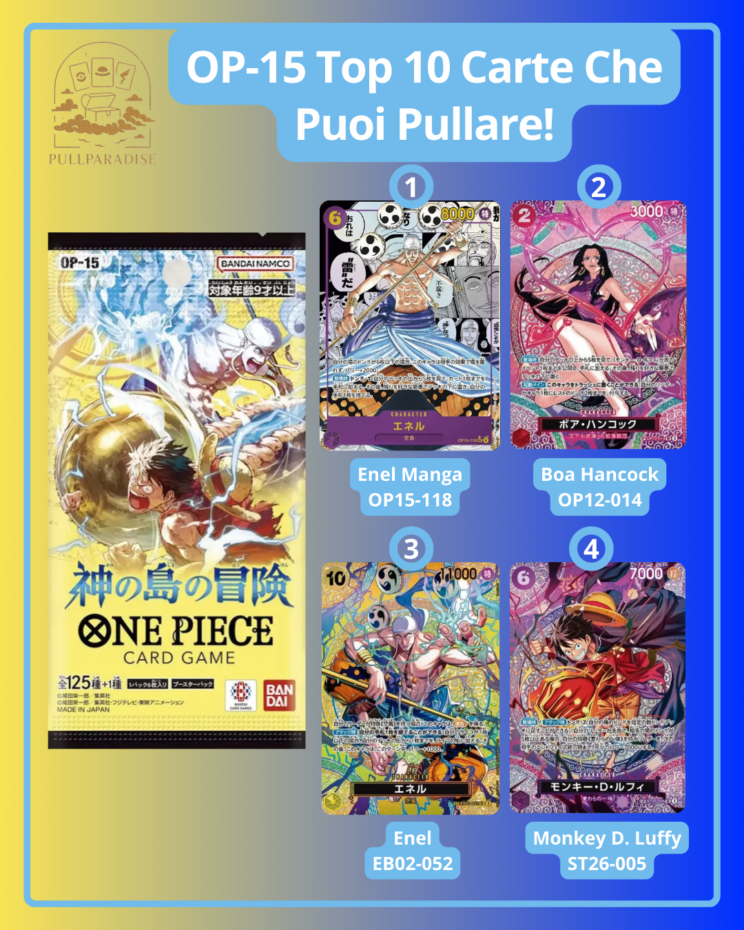 One Piece - OP-15 Adventure on Kami's Island Booster Box Jap PREORDER