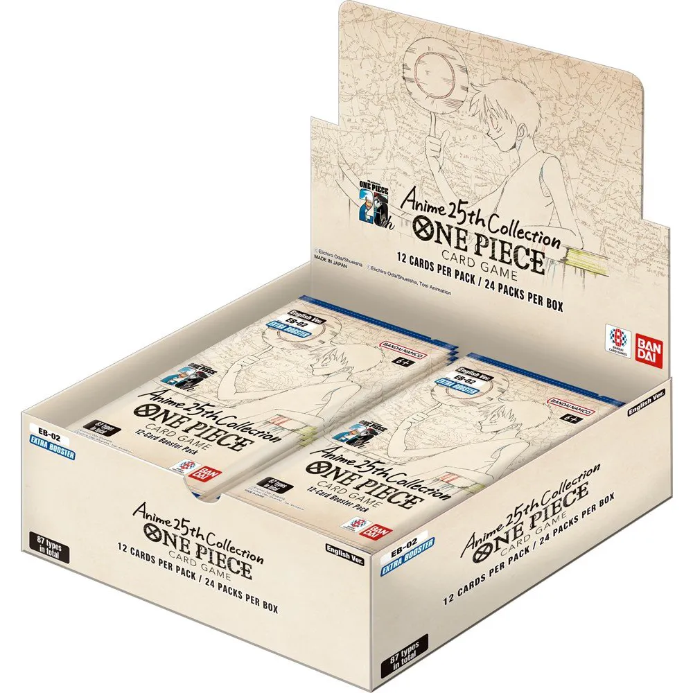 One Piece -EB-02 Anime 25th Collection Booster Box ENG