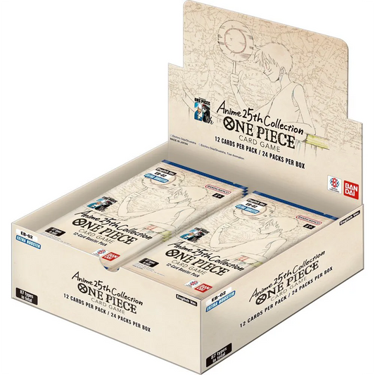 One Piece -EB-02 Anime 25th Collection Booster Box ENG