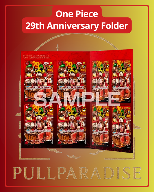 One Piece - Folder 29th Anniversary JAP - PREORDER