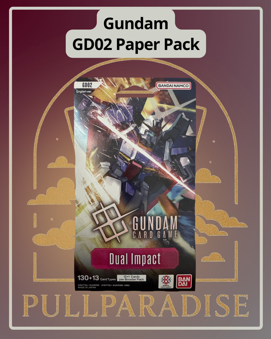 Gundam - GD02 Dual Impact - Single Paper Pack (ENG)