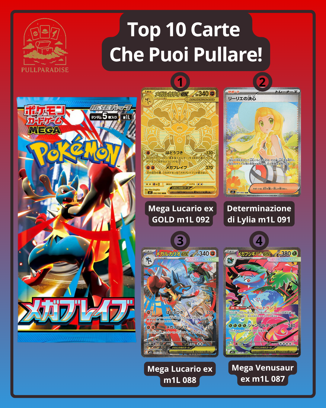 Pokemon - m1l Mega Brave Booster Box JAP