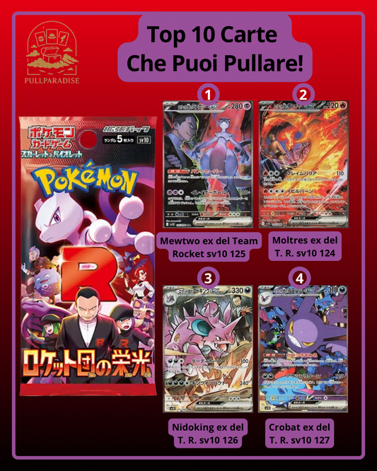 Pokemon - sv10 The Glory of Team Rocket Booster Box JAP