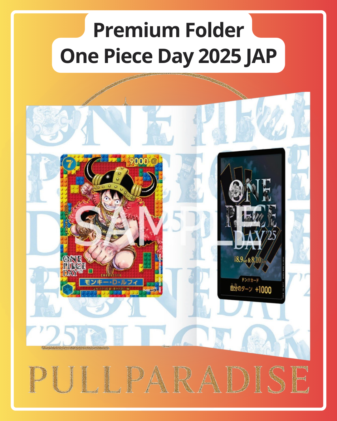 One Piece - Premium Folder One Piece Day 2025 JAP