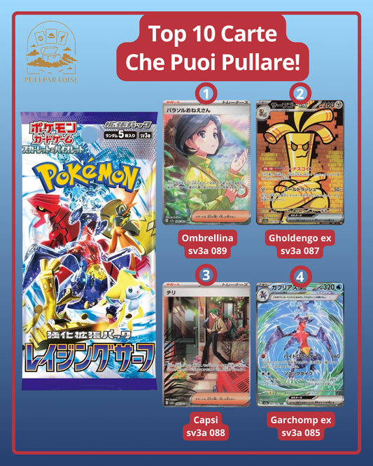 Pokemon - sv3a Raging Surf Booster Box JAP