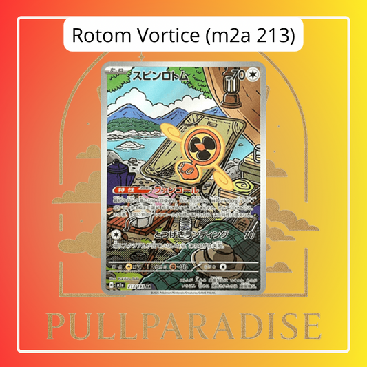 Pokemon - Rotom Vortice (m2a 213) Illustration Rare