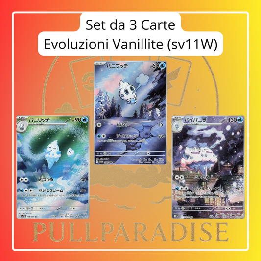 Pokemon - Set Evoluzione Vanillite (sv11W) JAP