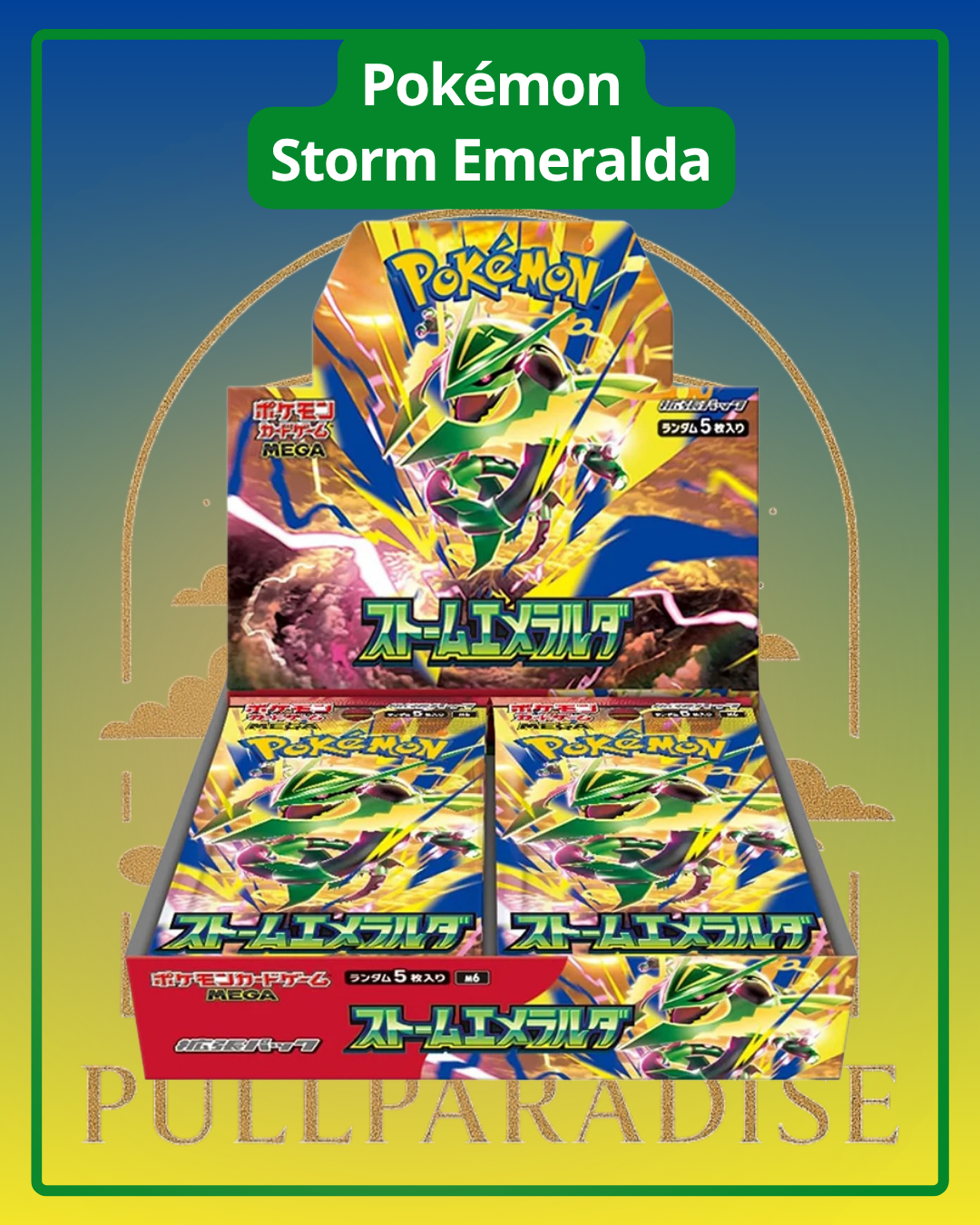 Pokemon - m6 Storm Emeralda Booster Box JAP