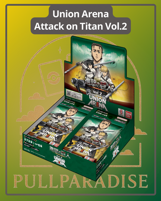 Union Arena - Attack on Titan Vol.2 Booster Box JAP