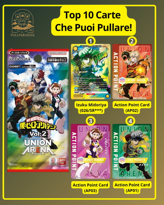 Union Arena - My Hero Academia Vol.2 Booster Box JAP