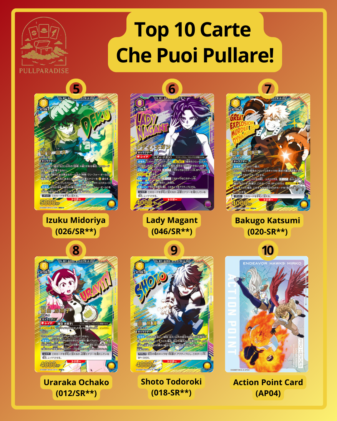 Union Arena - My Hero Academia Vol.2 Booster Box JAP