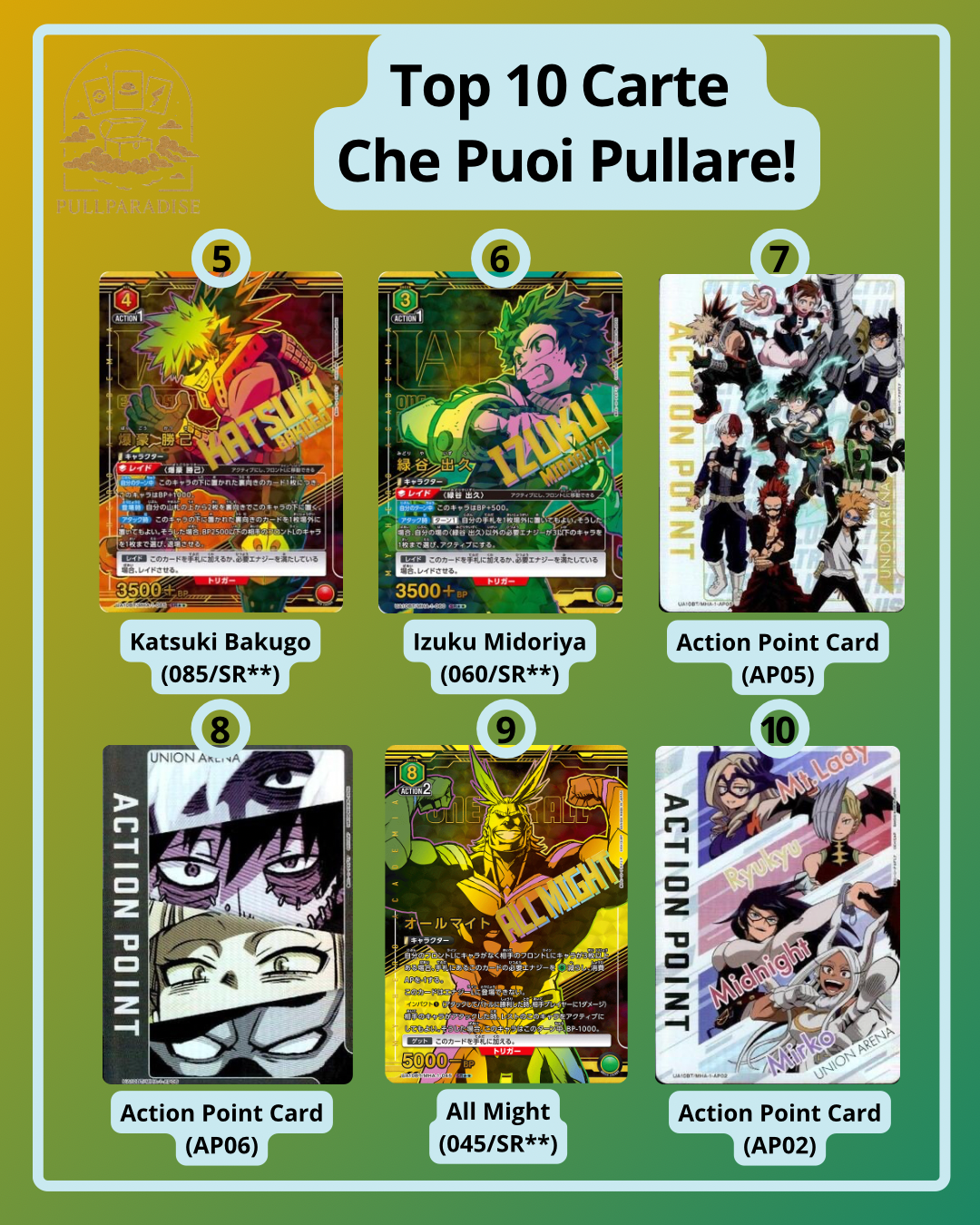 Union Arena - My Hero Academia Vol.1 Booster Box JAP