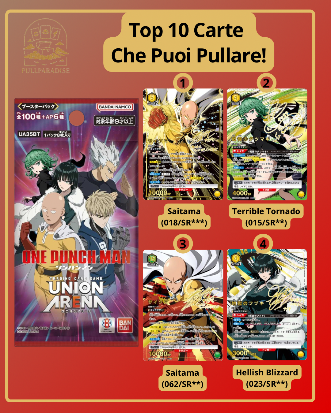 Union Arena - One Punch Man Booster Box JAP