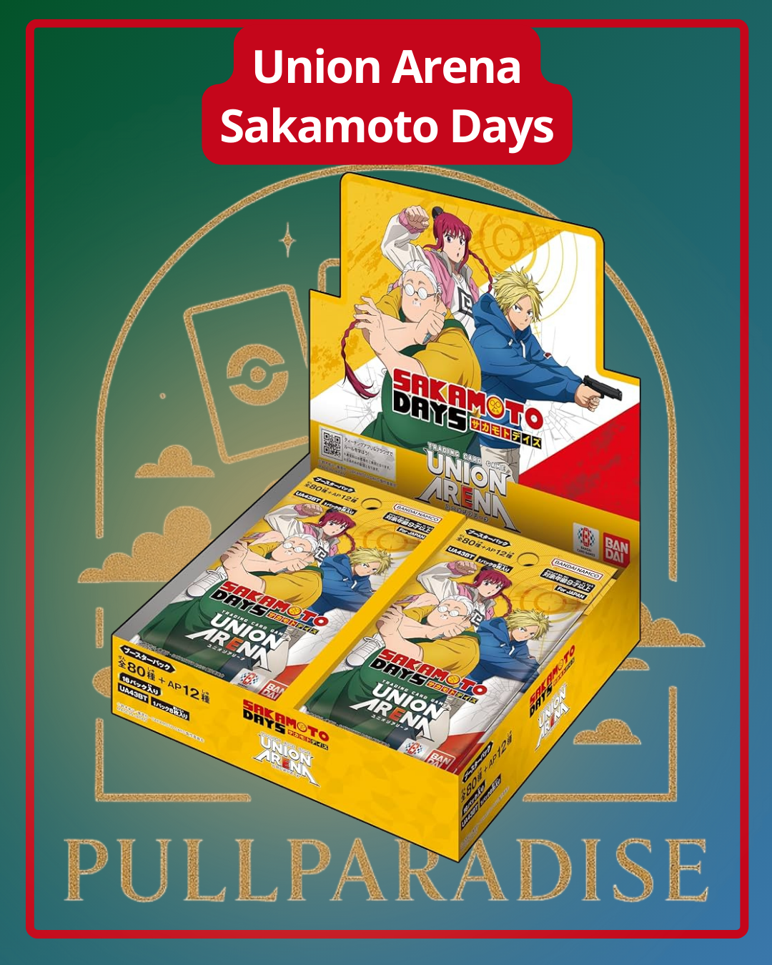 Union Arena - Sakamoto Days Booster Box JAP