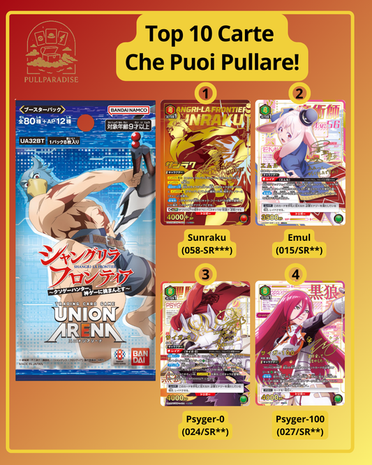 Union Arena - Shangri-La Frontier Booster Box JAP