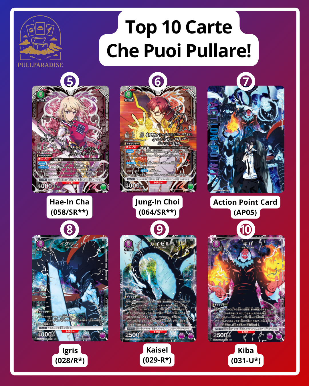 Union Arena – Solo Leveling Booster Box JAP