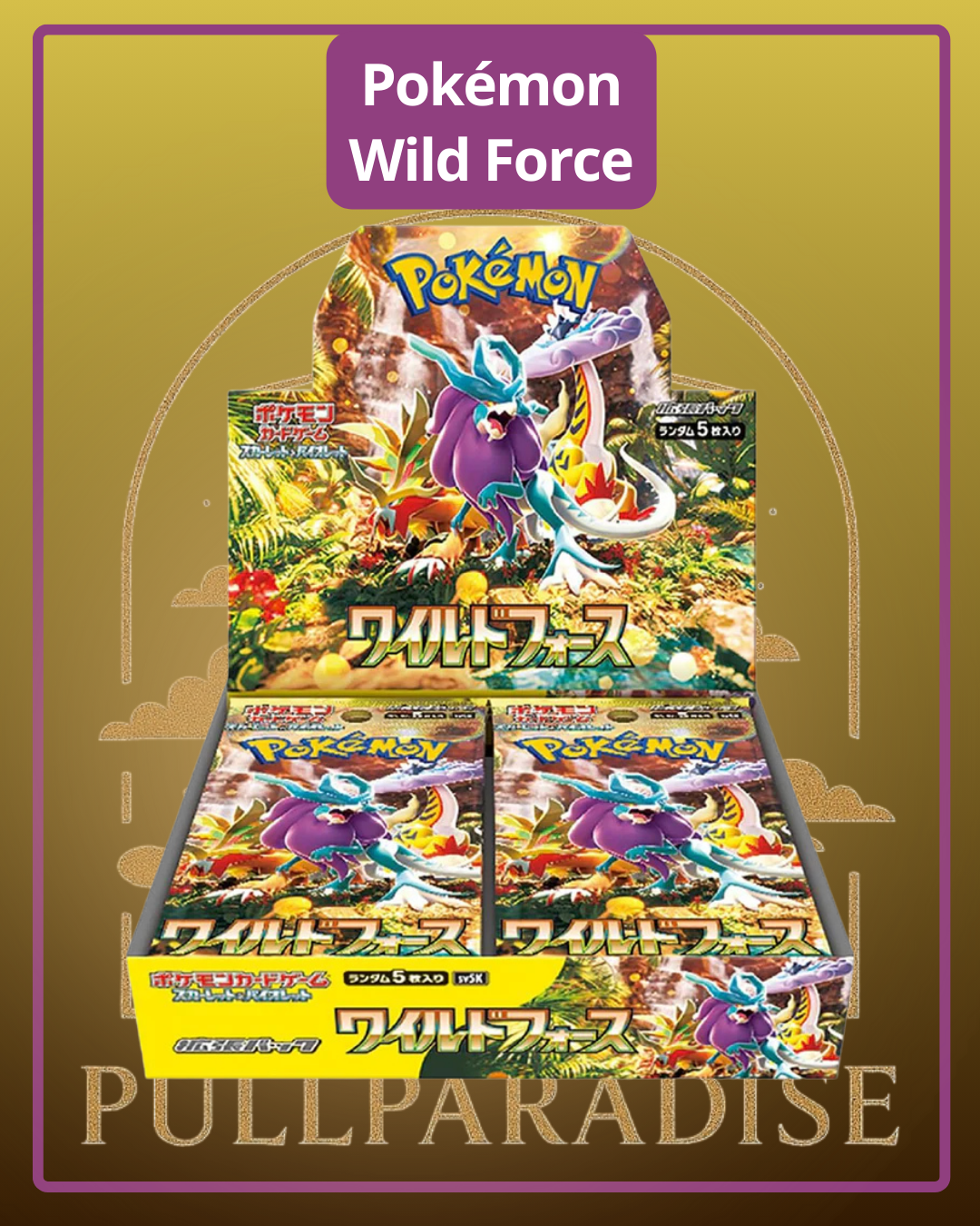 Pokemon - sv5K Wild Force Booster Box JAP