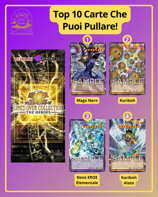 Yu-Gi-Oh! - Limit Over Collection: The Heroes Booster Box JAP - PREORDER